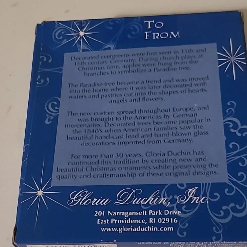 Christmas Traditions Ornament